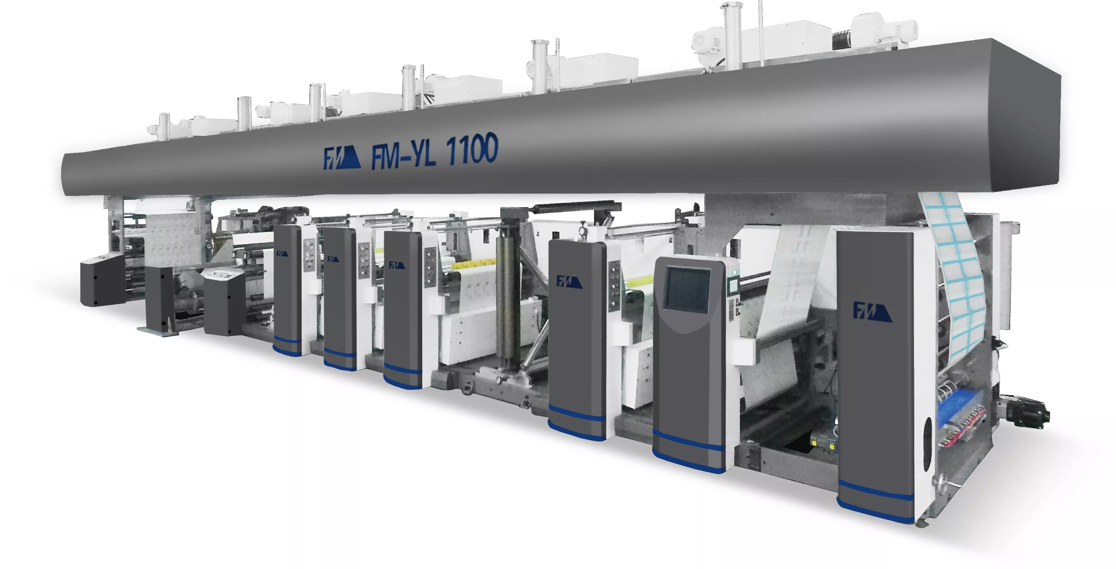 FM‑YL1100‑1320 Medical Packaging Frame Coating Flexo Machine