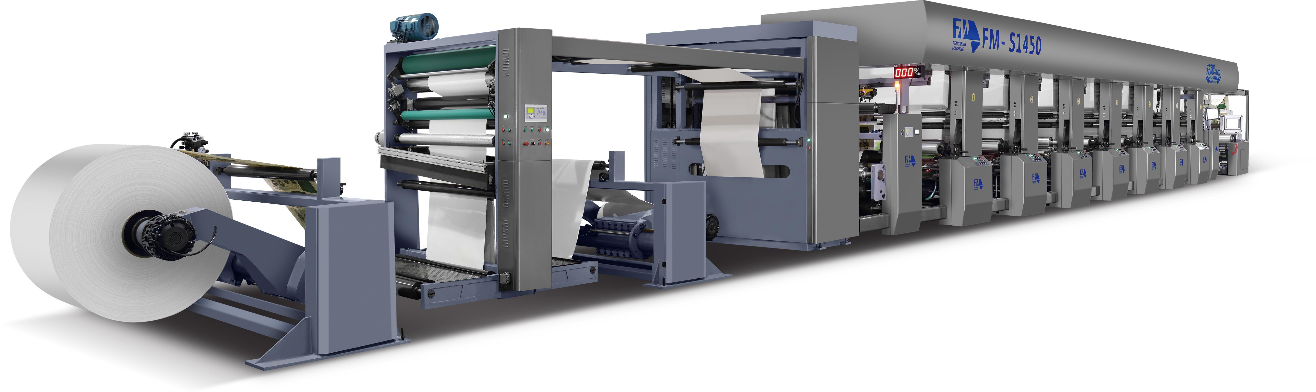 FM‑S1450‑2250 Wide Web Preprint Flexo Machines